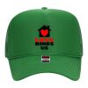 OTTO Cap 5 Panel High Crown Mesh Back Trucker Hat Thumbnail